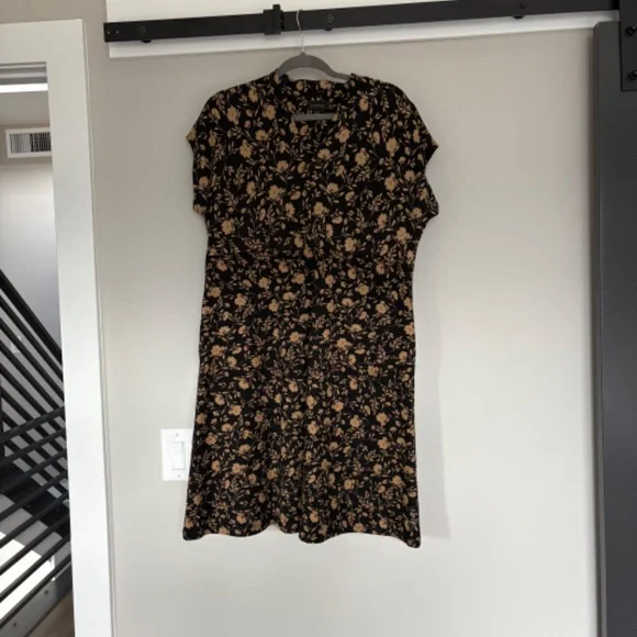 J Jill Floral Flowers Wearever Collection Dress - Picture 7 of 14